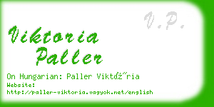 viktoria paller business card